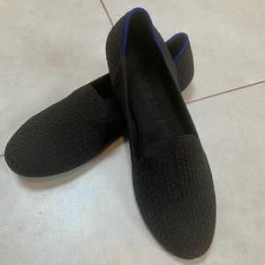 Rothy’s Black Honeycomb Loafers size 8.5